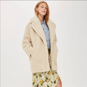 Topshop Teddy Coat